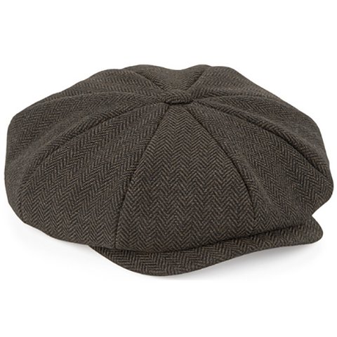 Flat Cap - Brown