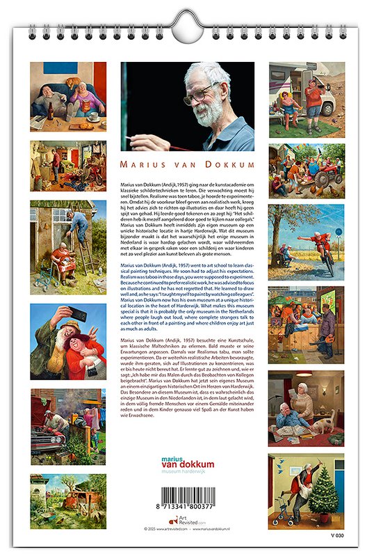 Verjaardagskalender Marius van Dokkum