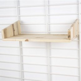 Étagère murale durable FENCY - étagère double palette (39x18 cm)
