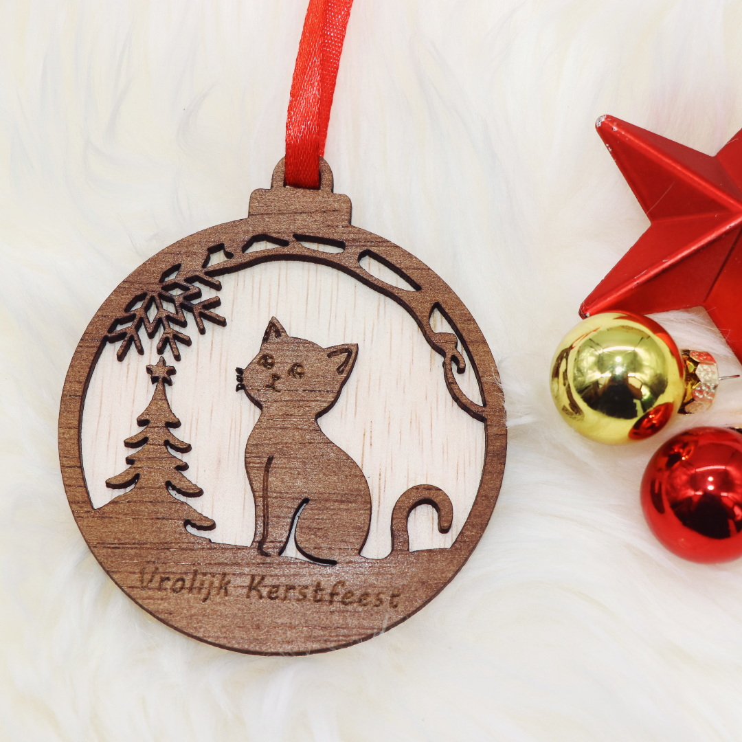 Weihnachtsanhänger / Weihnachtsschmuck Stil 3 – 6er-Set