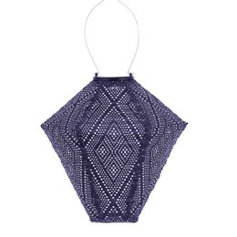 Lumz Solar Lantern Ikat Diamond - 28 cm - Futere Dusk