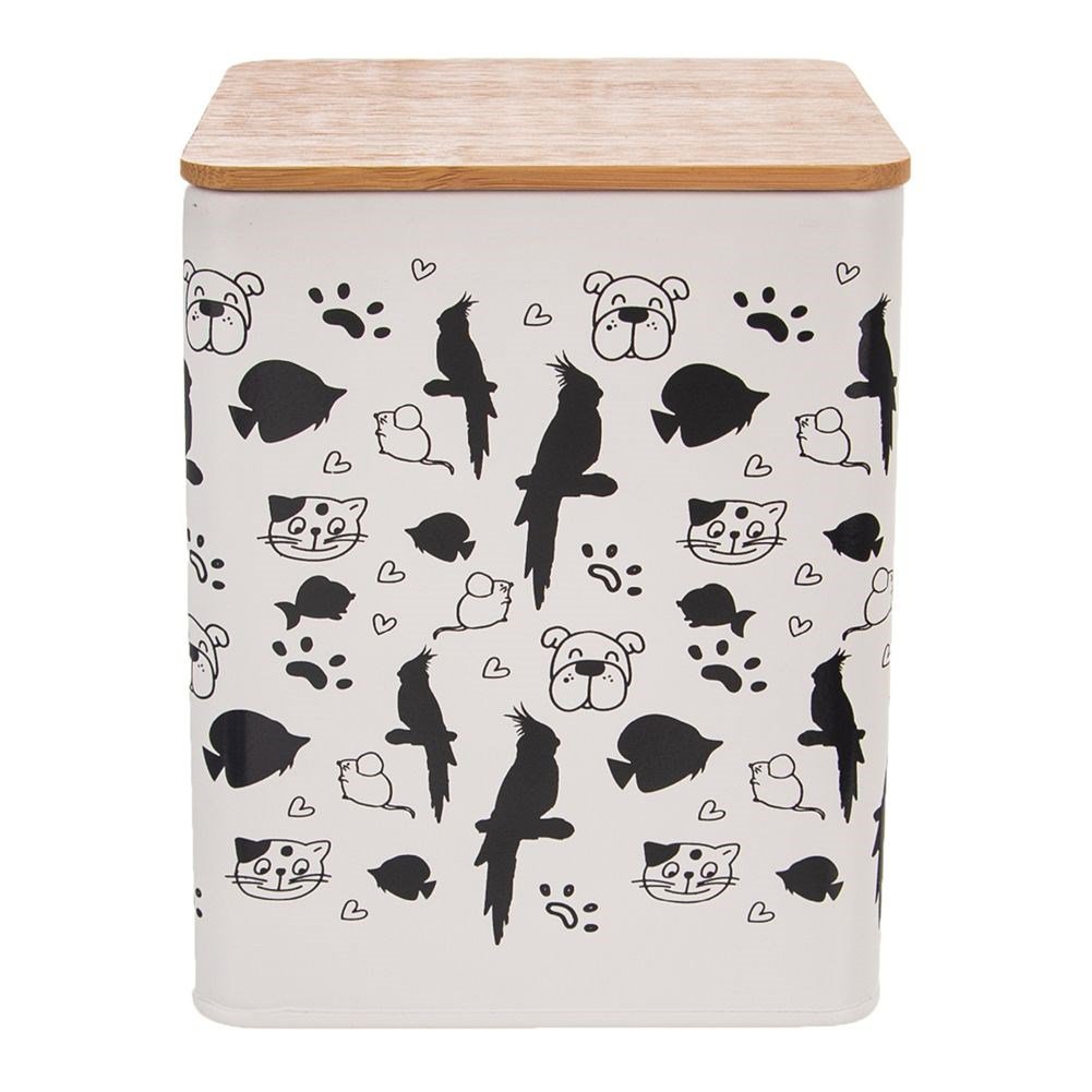 Pet Food Container Metal 1.7 l