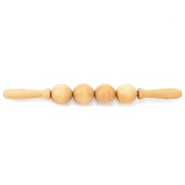 Ball Holz Cellulite Massage Roller Lymphdrainage Massagegerät Maderotherapie
