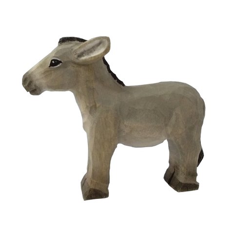 Wudimals® Wooden Donkey Animal Toy