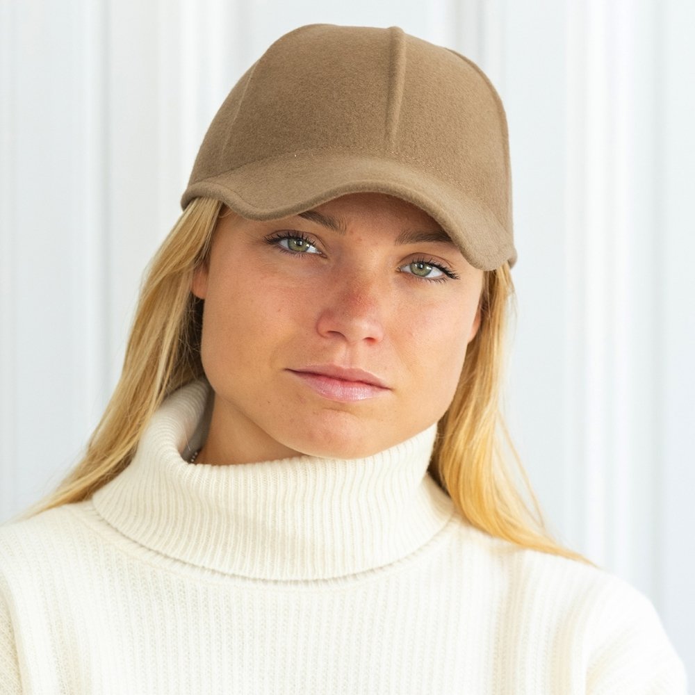 CASQUETTE en feutre de laine mixte