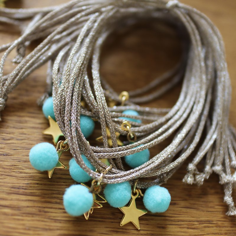 Anklet Taupe guld