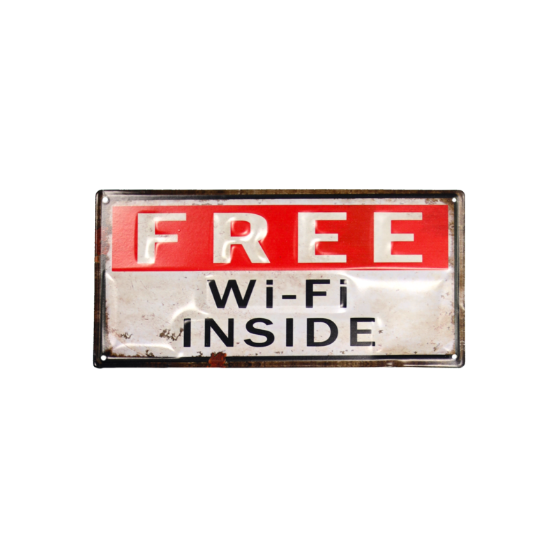 Weißer, kostenloser WLAN-dekorativer Blechtisch 30x15