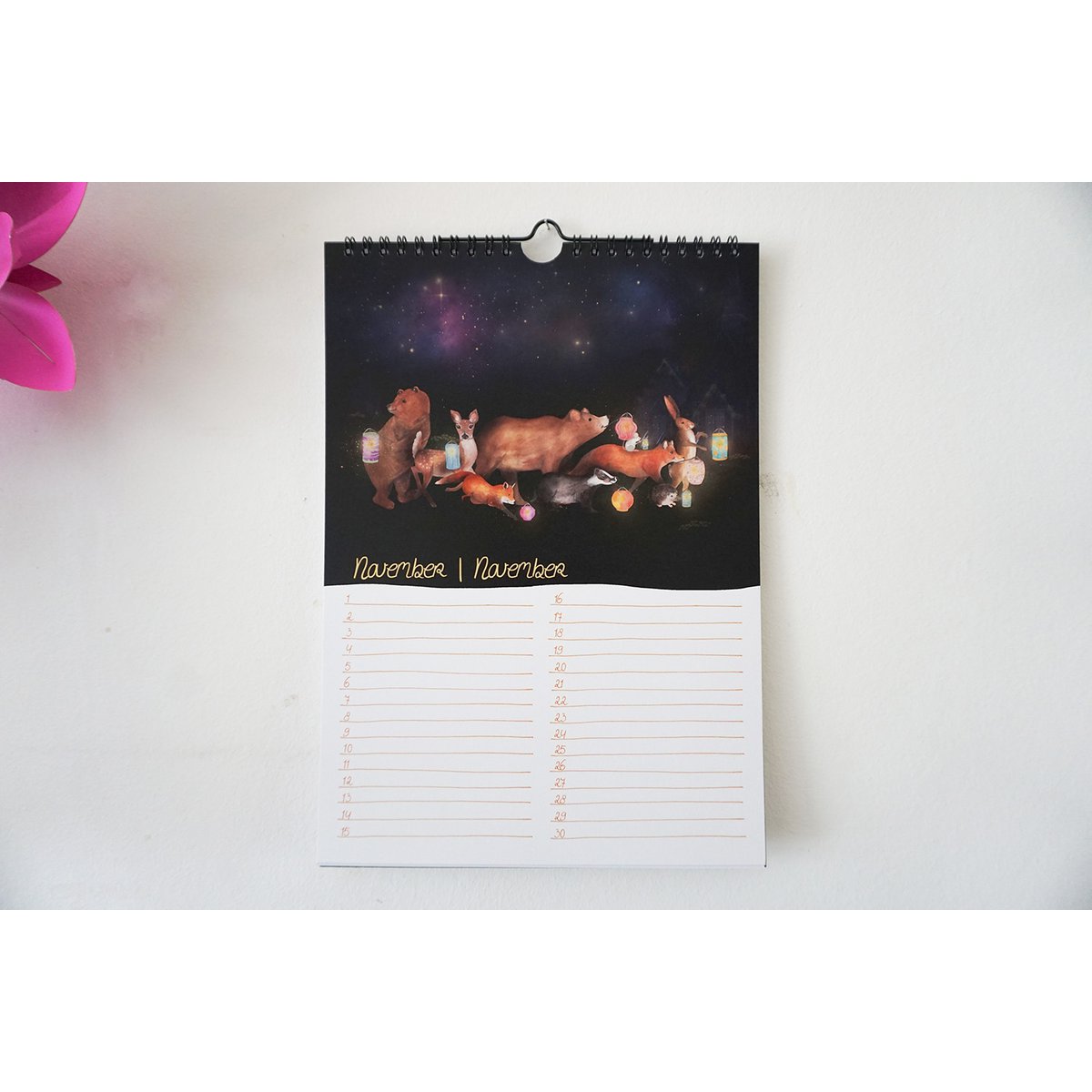 Calendar Bosdieren