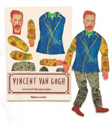 Vincent klippede og lavede dukke