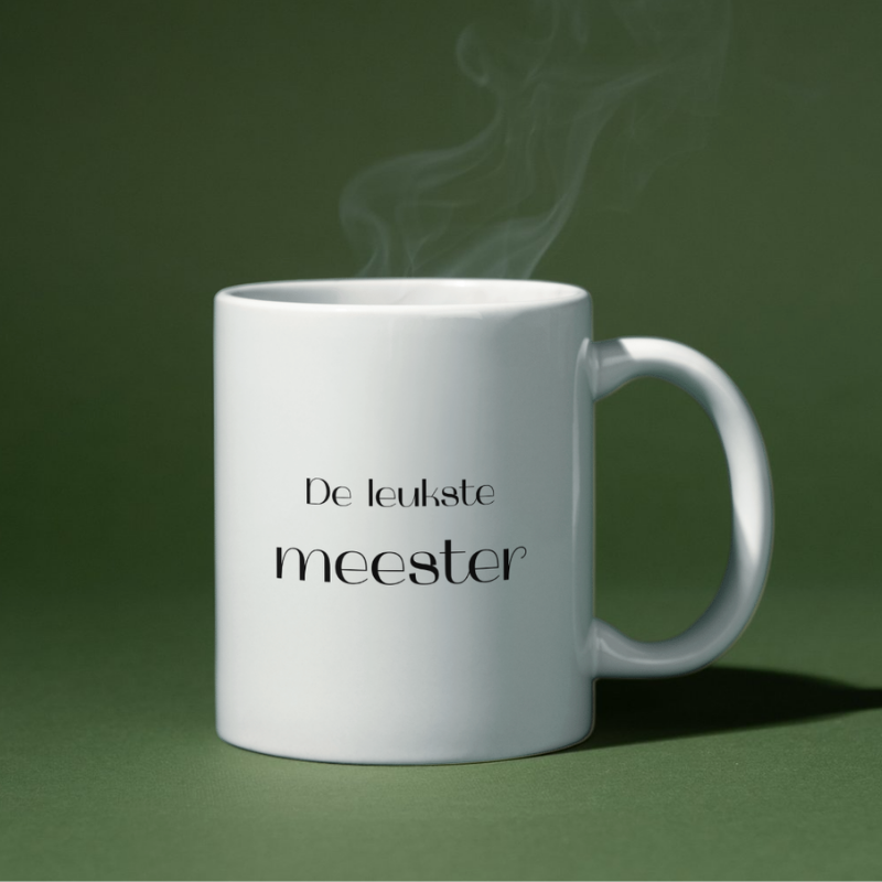 Geschenk für den Lehrer – Große Tasse des nettesten Lehrers.