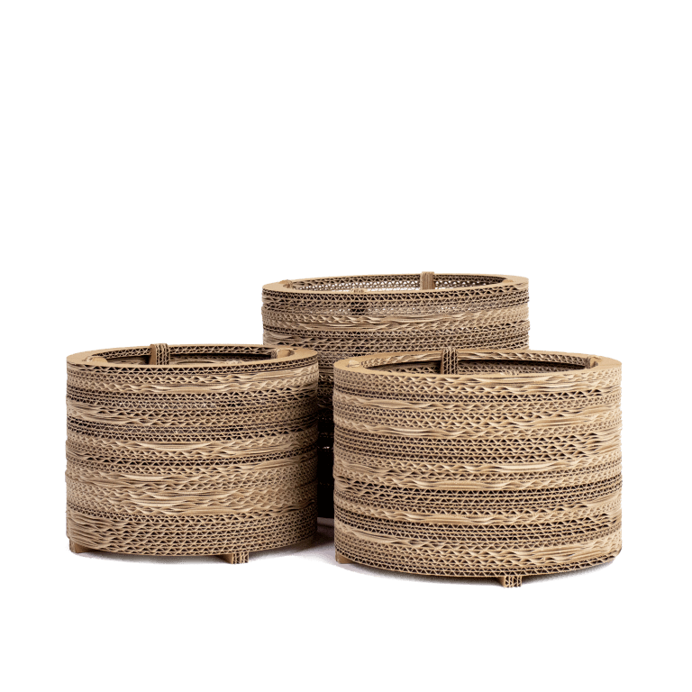 Cache-pot et cache-pot en carton - Roos