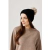Czapka OLLO – 100% wełny merino – czarny