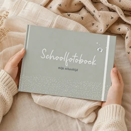 Fyllbooks Mijn schoolfotoboek - Olijfgroen