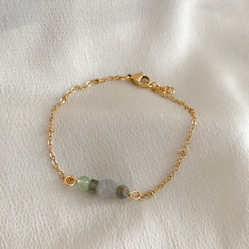 Bracelet Power avec Pierres Précieuses - Or