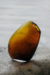 Tall modern vase of very innovative sober design, KOOKY30AM
