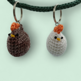Porte-clés poulet