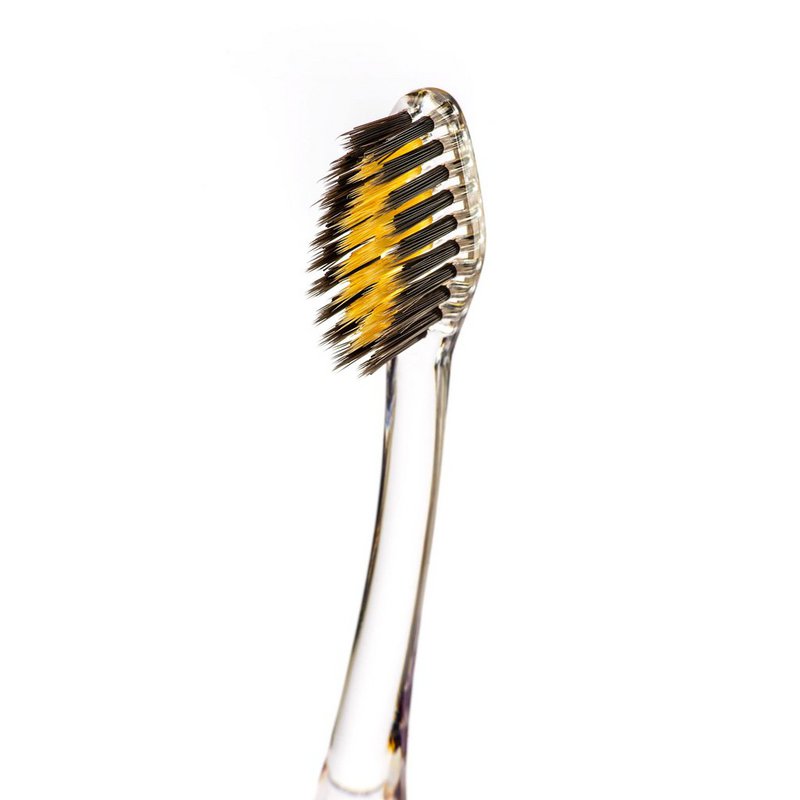 Cepillo de dientes Nano-b Gold & Charcoal Azul