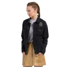 Denim jacket The Rebel Girl in Me will Never Die Unisex denim jacket