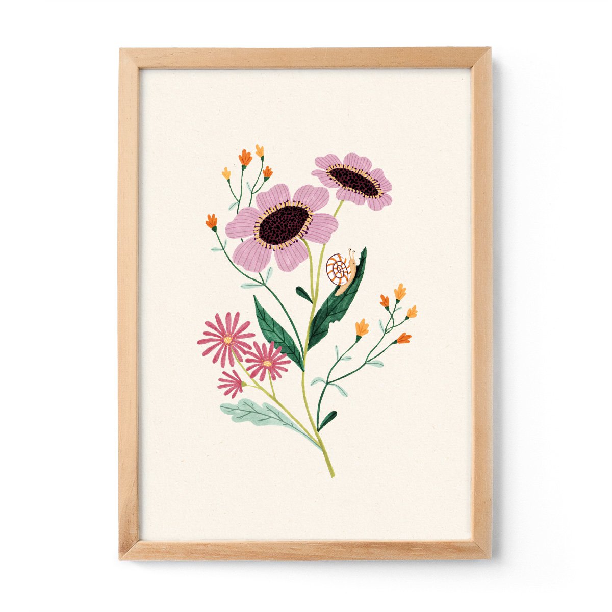 A4 Kunstdruck | Blumen