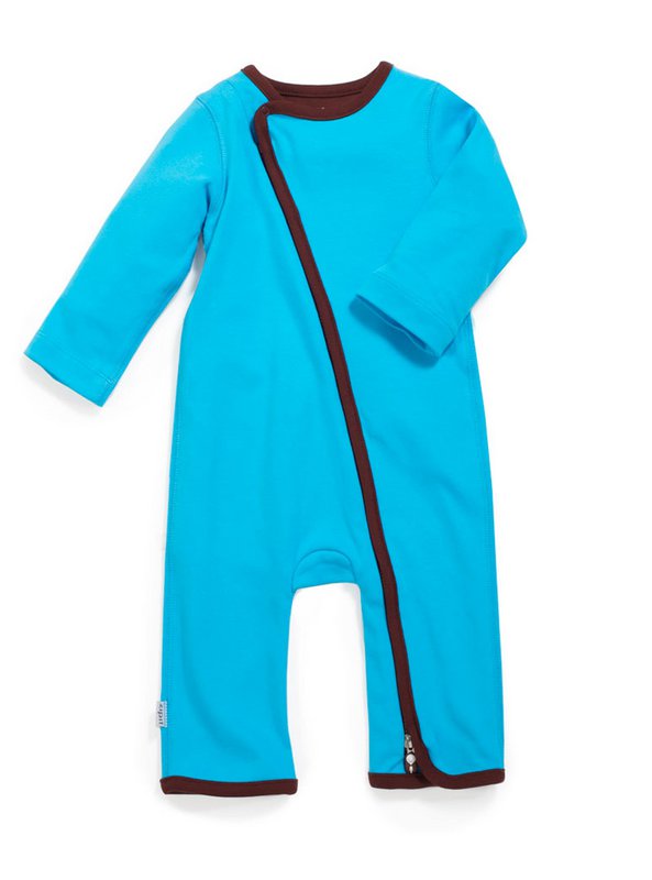 Easy-Change Zip-up Onesie