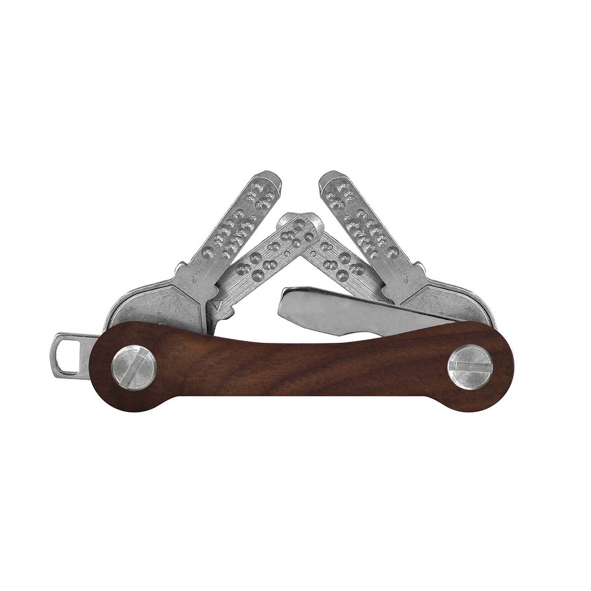 Key organizer wood S1 walnut
