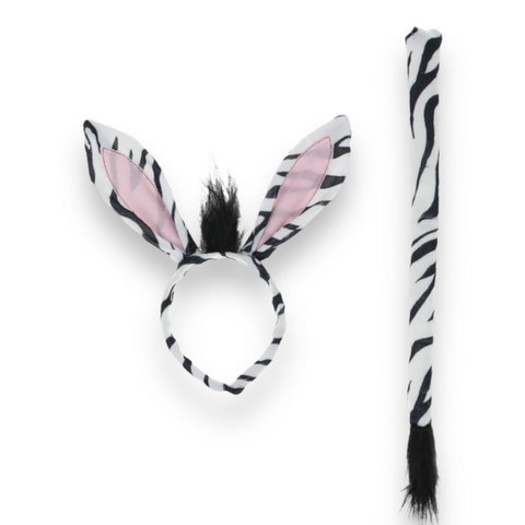Kinky Pleasure - PL072 - Zebra Roleplay Set 2pcs - 1 stuk