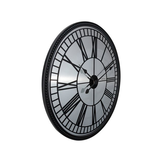 Horloge murale NeXtime Cléopâtre Miroir 56 cm noir