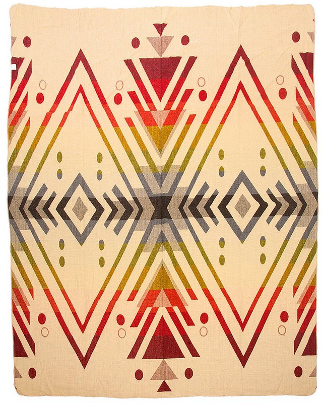 Ecuadorian alpaca blanket | native blanket | Imbabura Red