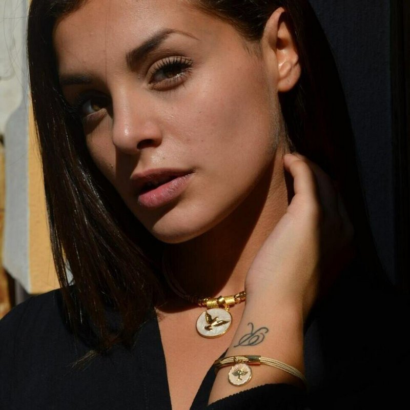 COLLAR CORAZUL "ESPIRITO SANTO"