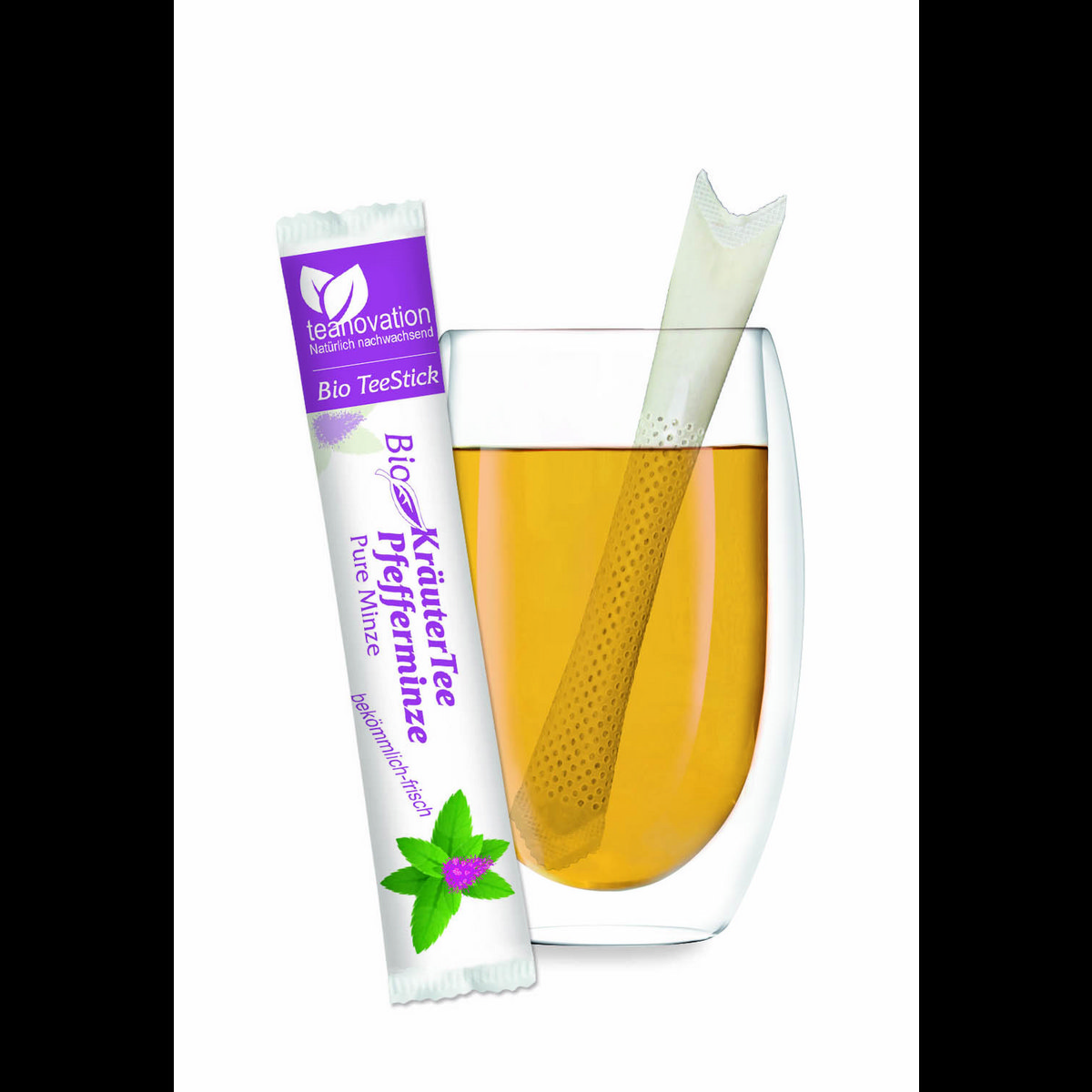 TeaBox Biologische TeaStick Kruidenthee Pepermunt (20x puur)