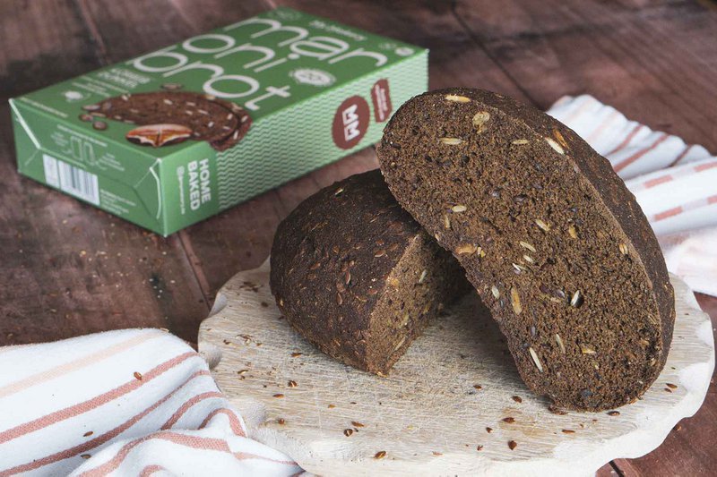 Glutenfreie Maronibrot Backmischung Dunkles Kürbis
