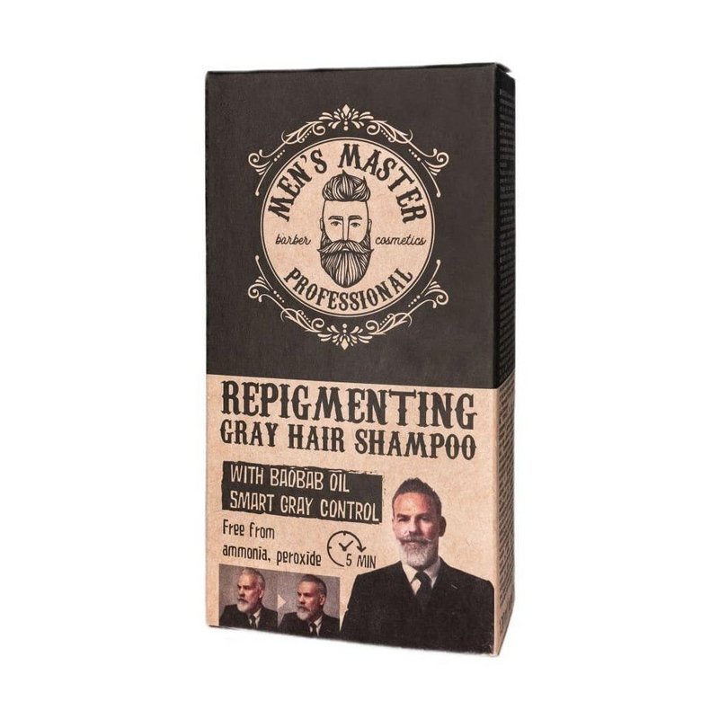 Shampoo gegen graues Haar für Männer – Men's Master Repigmenting 120 ml