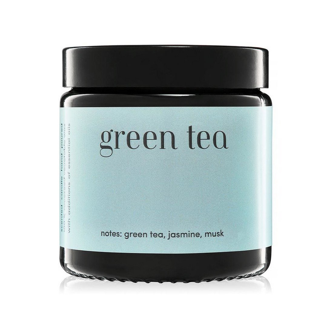 "Green Tea" scented candle 100% natural rapeseed wax 120g