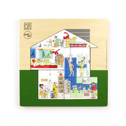 Puzzle in legno - 'Casa' - Joost Swarte