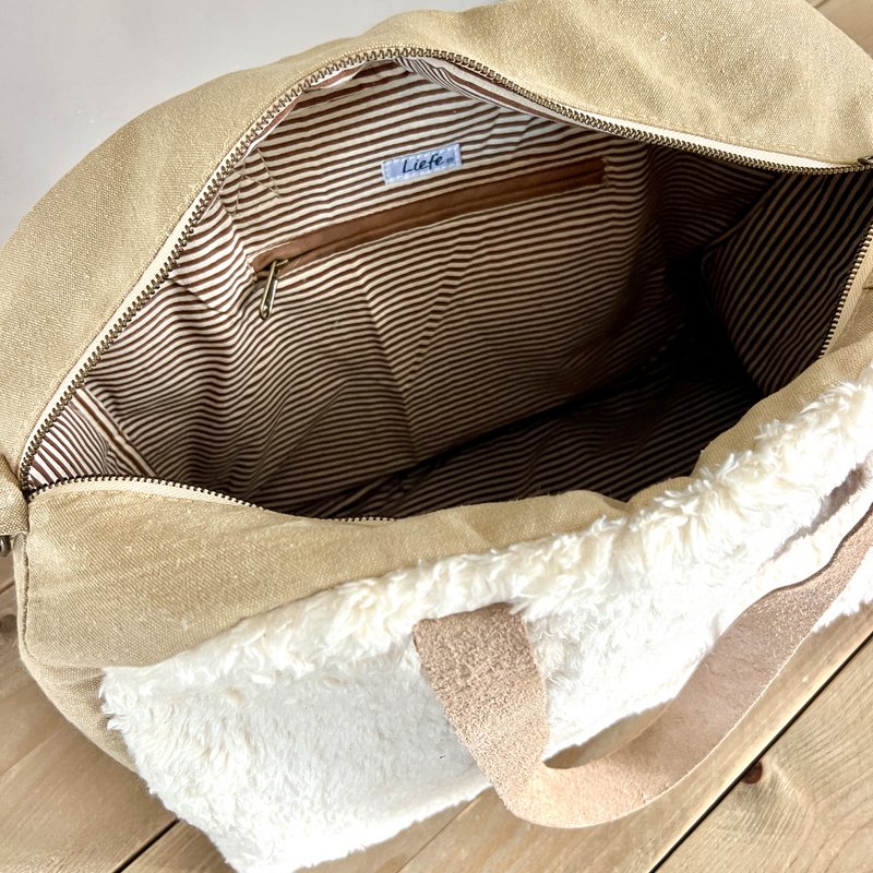 Teddy Bowling Bag  (cotton teddy) NEW Batch