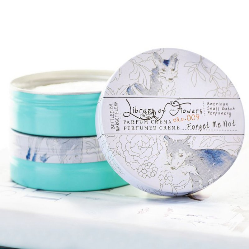 Biblioteca de Flores No Me Olvides Parfum Crema