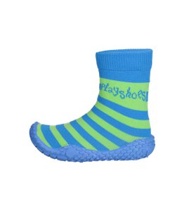 Aqua Socks Stripes - blue/green