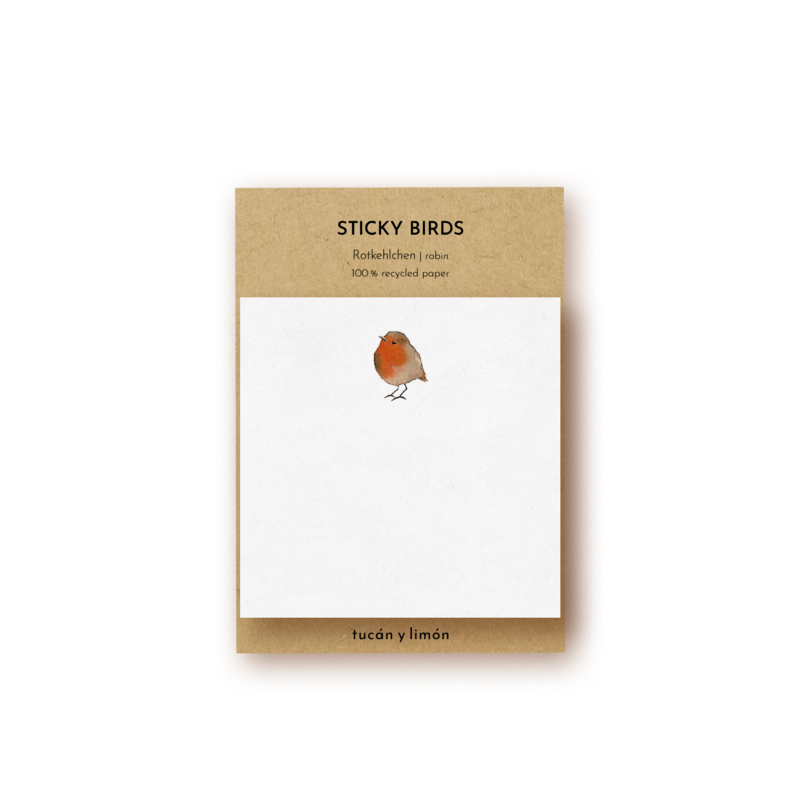 Kleverige vogels | roodborstje