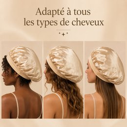 Sois Effect Satin Night Cap Champagne guld