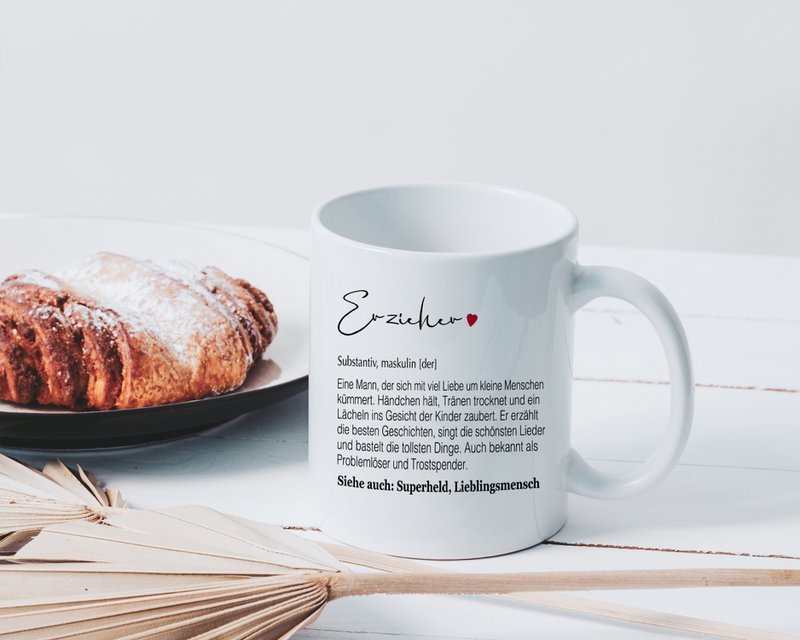 Educador de definición de la copa de cerámica
