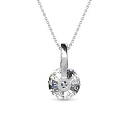 Pendentifs Classy - ArgentÃ© et Cristal