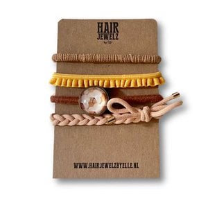 Color band "Taupe Flower"