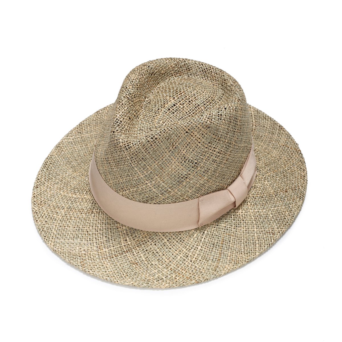 Słomkowy kapelusz fedora
