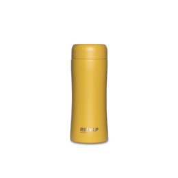 Tumler Isoleret dobbeltvæg krus Gul 300 ml