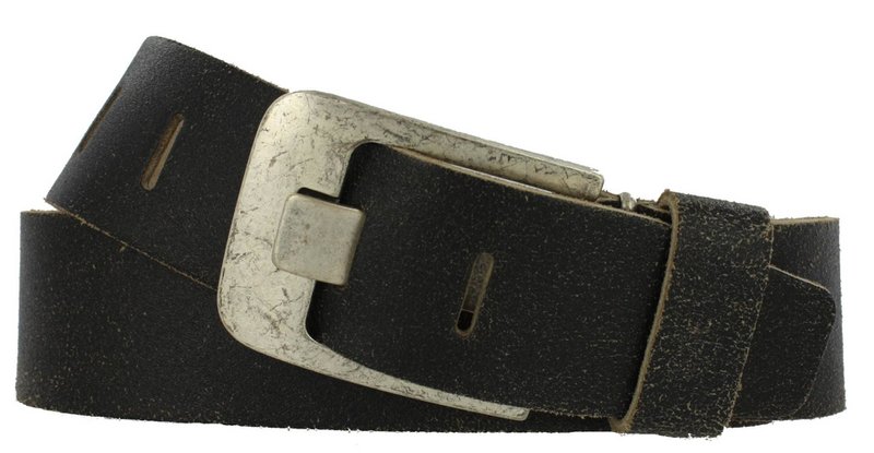 Leather Belt 5cm | Slot Vintage look leather