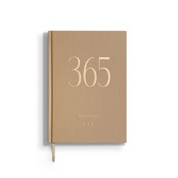 Notizbuch / Tagebuch 365, A5, Kaffee