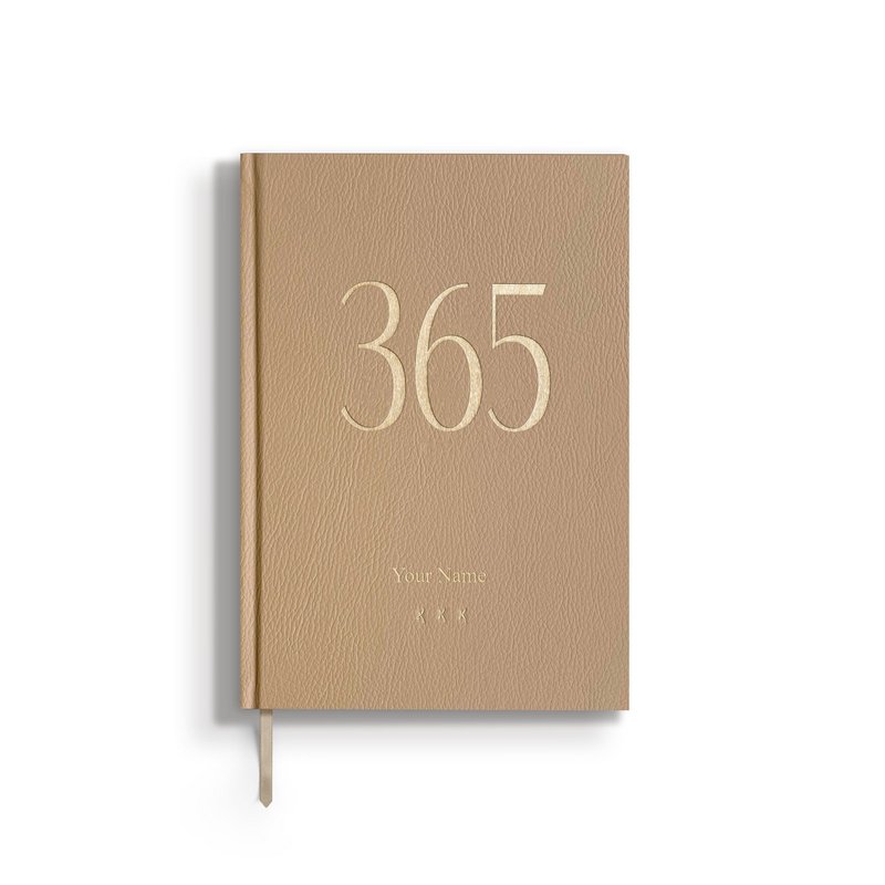 Notizbuch / Tagebuch 365, A5, Kaffee