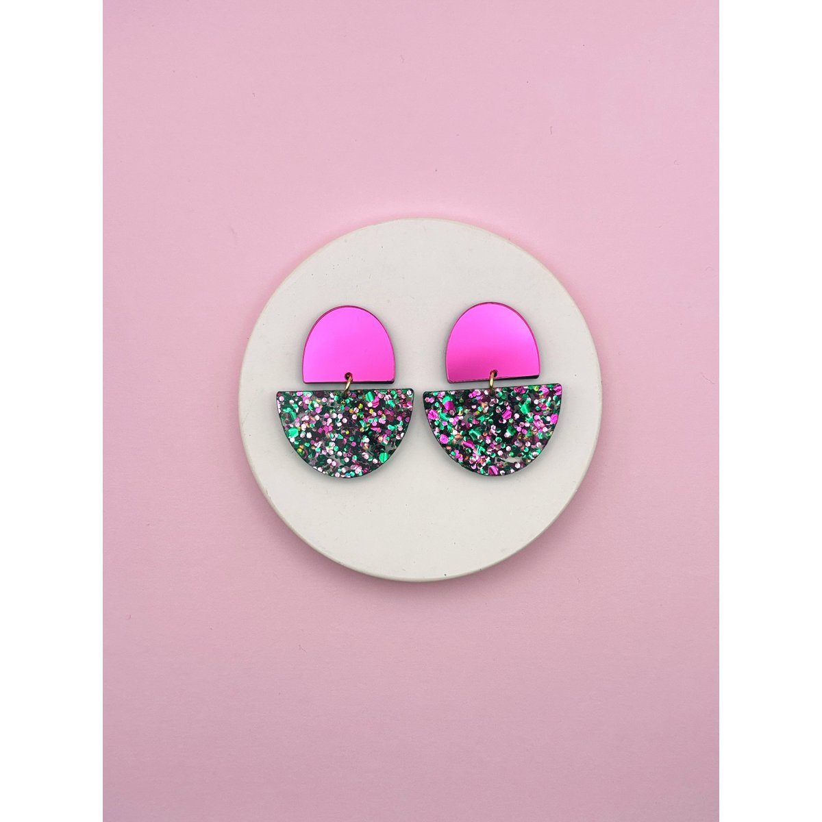 Magenta Miroir / Confettis Dark
