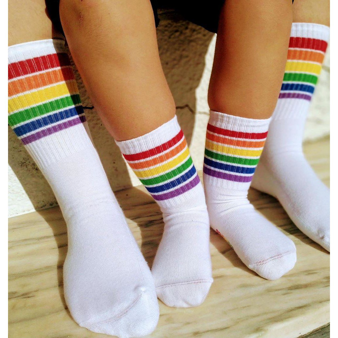 CALCETINES RAYAS para Niños