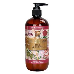 ENGLISH SOAP C° Hand & Body Wash 500ml - Rose & Peony